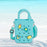 Beach Hole Bag Lightweight Simple Handbag for Women for Dating Travel Street Green