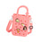 Beach Hole Bag Lightweight Simple Handbag for Women for Dating Travel Street Watermelon Red