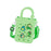 Beach Hole Bag Lightweight Simple Handbag for Women for Dating Travel Street Grass Green