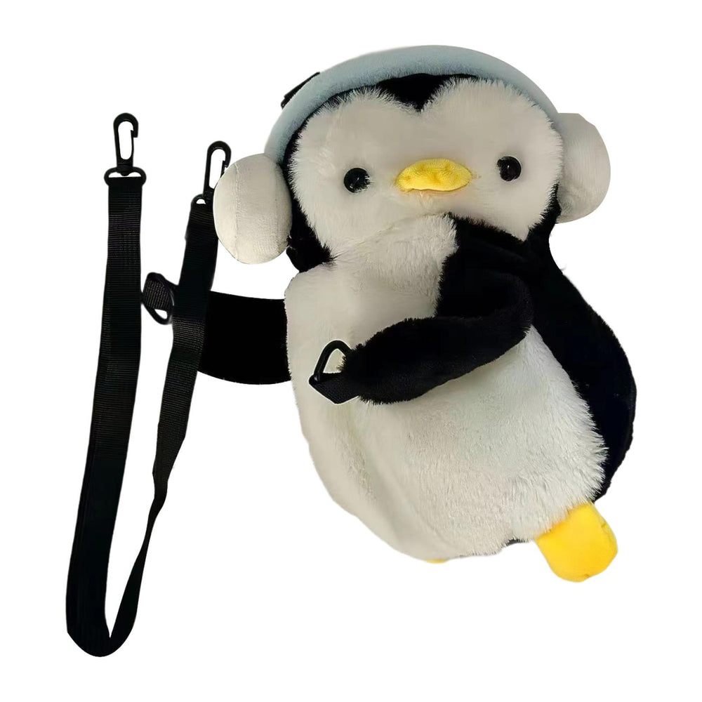 Crossbody Bag Birthday Gift Stylish Cartoon Bag for Dating Shopping Holidays Penguin