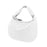 Women Shoulder Bag Trendy Female Zipper Tote Bag for Commuting Street Summer White