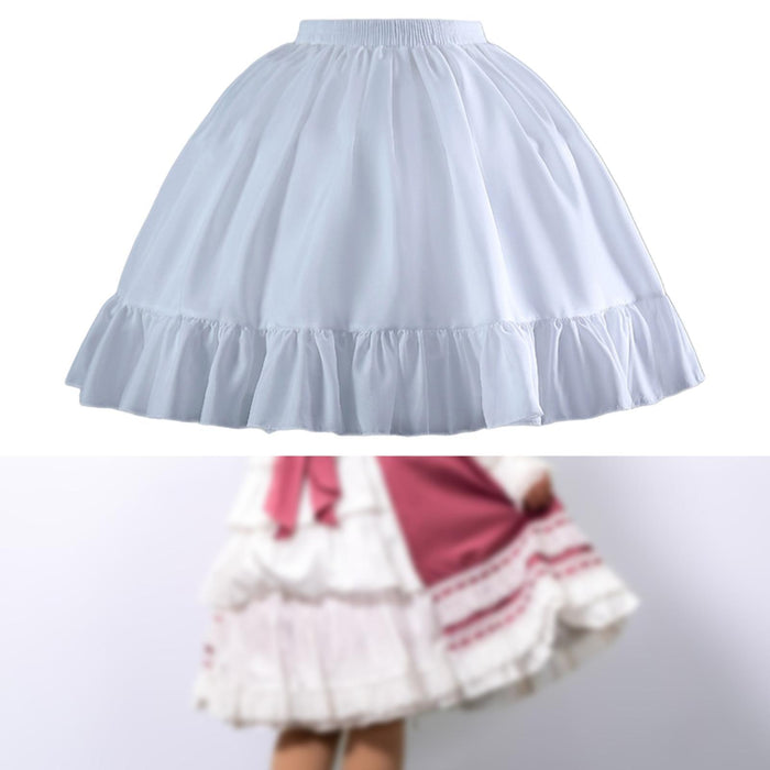 Women's Petticoat Fashion Puffy Tutu for Halloween Lolita Cosplay Prom Party