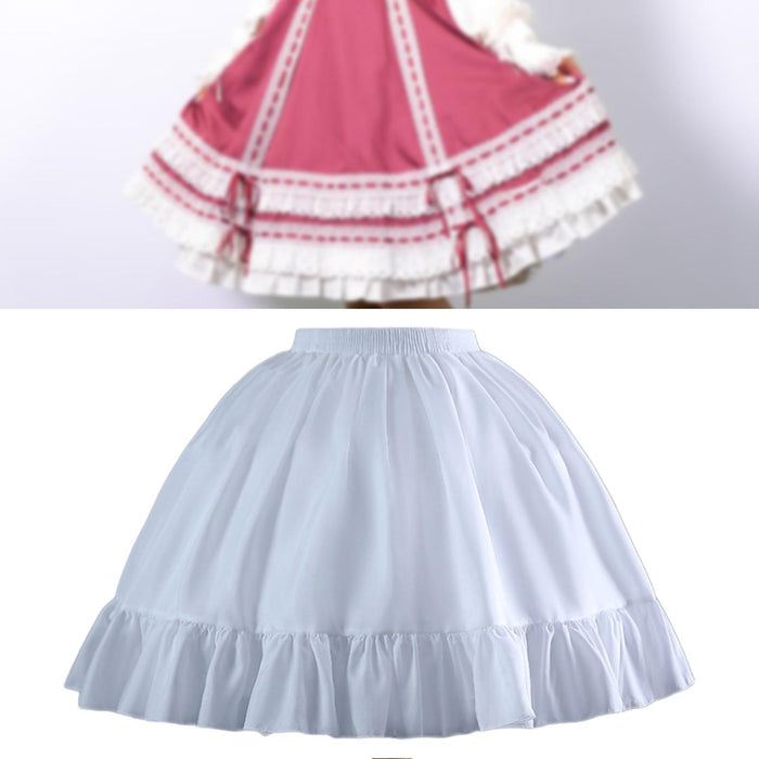 Women's Petticoat Fashion Puffy Tutu for Halloween Lolita Cosplay Prom Party