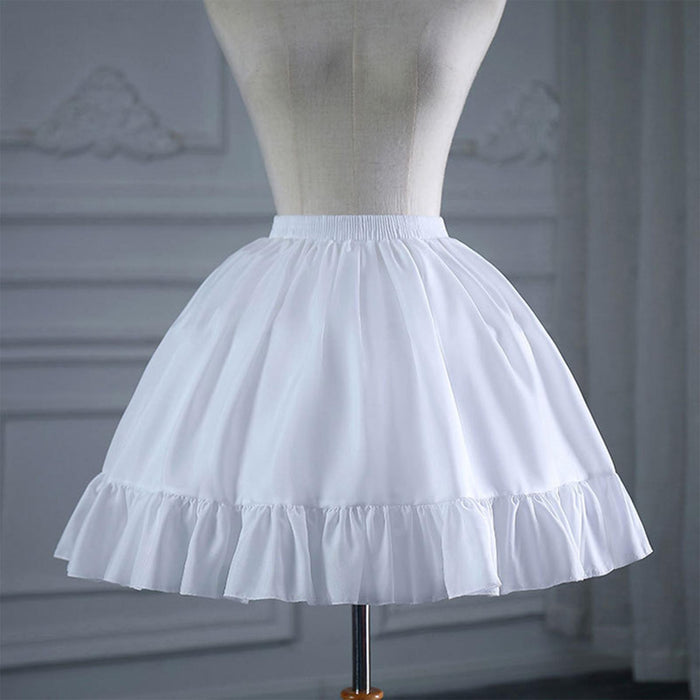 Women's Petticoat Fashion Puffy Tutu for Halloween Lolita Cosplay Prom Party