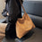 Women Shoulder Bag Portable Pouch Female Purse for Summer Shopping Commuting Khaki