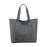 Women Tote Bag Supplies Zipper Purse Satchel Bag for Shopping Holiday Travel Grey