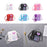 Telephone Crossbody Bag PU Phone Shaped Shoulder Bag for Makeups Cards Girls White