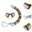 Tiger Ears and Tail Set Cosplay Hair Hoop for Masquerade Role Play Halloween