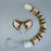 Tiger Ears and Tail Set Cosplay Hair Hoop for Masquerade Role Play Halloween