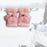 Winter Fingerless Gloves for Women Convertible Flip Top Mittens for Painting Pink