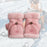 Winter Fingerless Gloves for Women Convertible Flip Top Mittens for Painting Pink