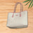 Women PU Leather Tote Bag Lady Shopping Bag for Dating Commuting Travel