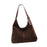 Suede Bag Handbag Underarm Bag Large Top Handle Bag Purse Tote Bag for Women Coffee