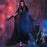 Witch Dress Long Gothic Black Performance Dress up Full Length Vampire Dress Hooded Plain S