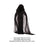 Witch Dress Long Gothic Black Performance Dress up Full Length Vampire Dress Hooded Plain L