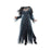 Witch Dress Long Gothic Black Performance Dress up Full Length Vampire Dress No Hood L