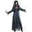 Witch Dress Long Gothic Black Performance Dress up Full Length Vampire Dress No Hood L