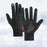 Winter Warm Gloves Skiing Gloves for Outdoor Activities Snowboarding Working L Black