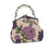 Handmade Bead Embroidery Bag Female for Thanksgiving Commuting Birthday Gift Purple