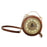 Clock Purse Handbag Crossbody Bag Gift Ladies Fashion Shoulder Bag for Women Caramel Color