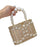 Bucket Bag Lightweight Evening Bag for Evening Dress Party Favors Bridesmaid Beige