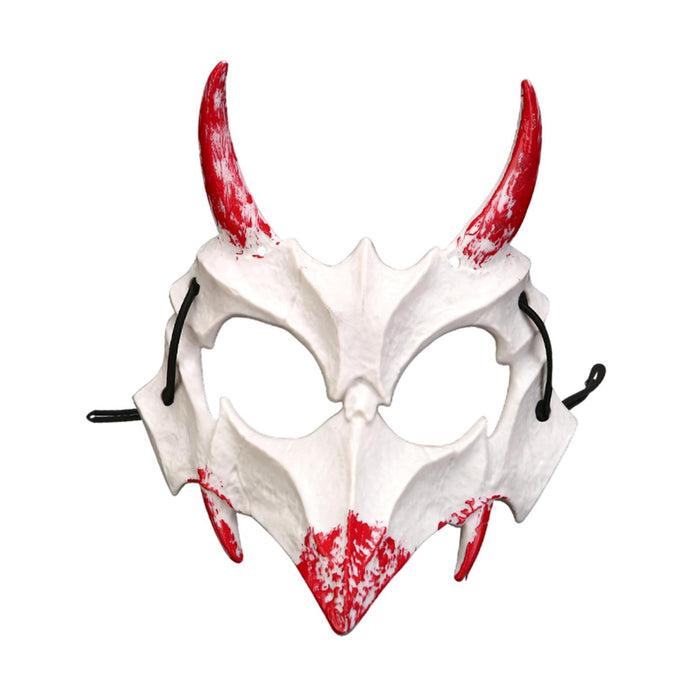 Halloween Skull Mask Creative Costume Mask for Night Club Festival Role Play White