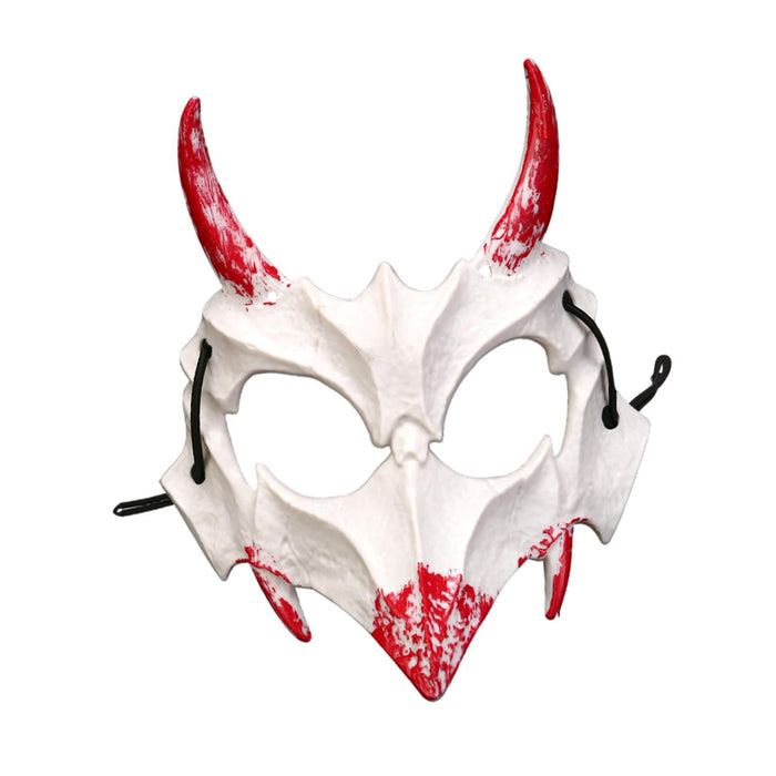 Halloween Skull Mask Creative Costume Mask for Night Club Festival Role Play White