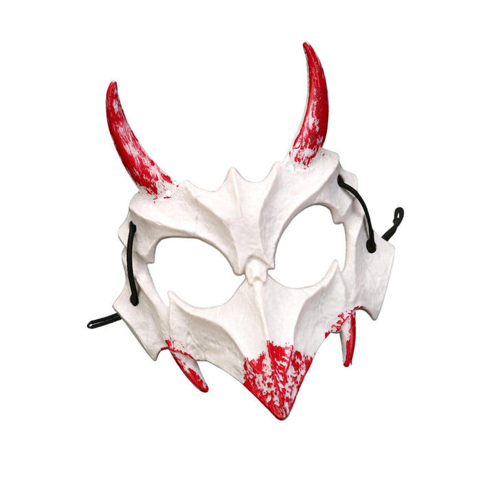 Halloween Skull Mask Creative Costume Mask for Night Club Festival Role Play White