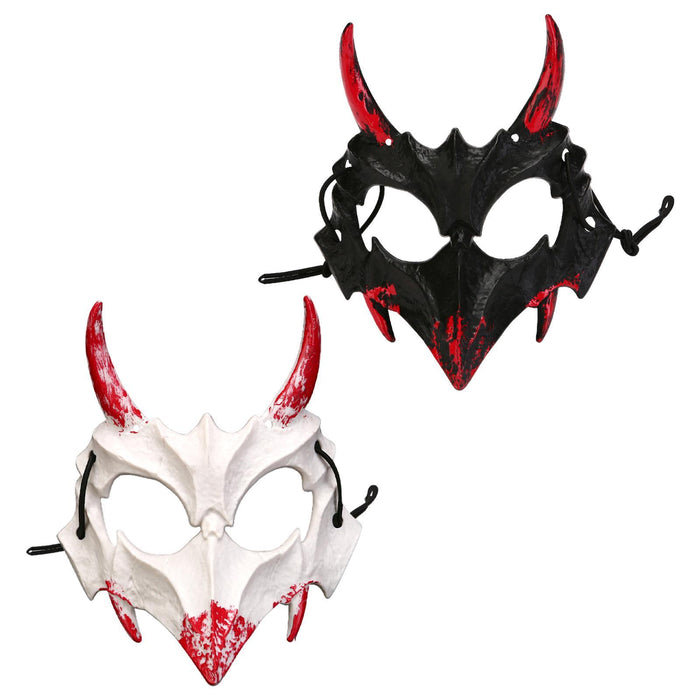 Halloween Skull Mask Creative Costume Mask for Night Club Festival Role Play White