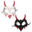 Halloween Skull Mask Creative Costume Mask for Night Club Festival Role Play White