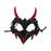 Halloween Skull Mask Creative Costume Mask for Night Club Festival Role Play Black