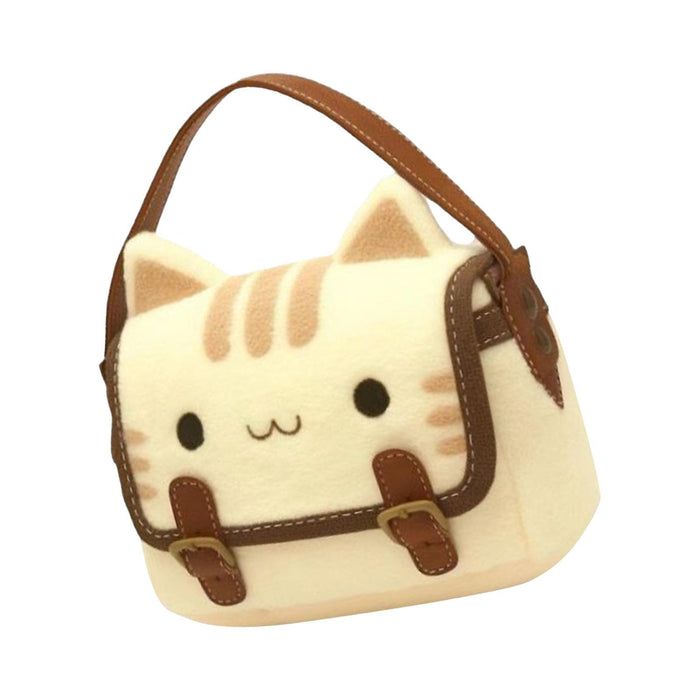 Cute Cat Plush Bag Stylish Funny Change Purse Gift Stuffed Toy Crossbody Bag Style B