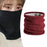 Winter Neck Warmer Gaiter Soft Neck Scarves for Running Cold Weather Cycling Dark Red