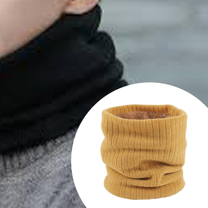 Winter Neck Warmer Gaiter Soft Neck Scarves for Running Cold Weather Cycling Khaki