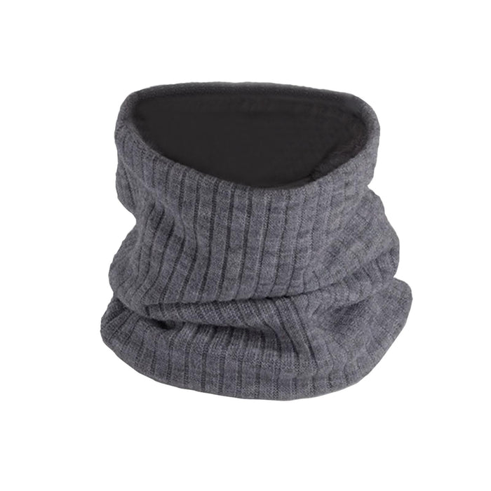 Winter Neck Warmer Gaiter Soft Neck Scarves for Running Cold Weather Cycling Dark Gray