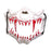 Halloween Mask Animal Skeleton Scary Mask for Night Club Carnival for Adults White