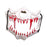 Halloween Mask Animal Skeleton Scary Mask for Night Club Carnival for Adults White