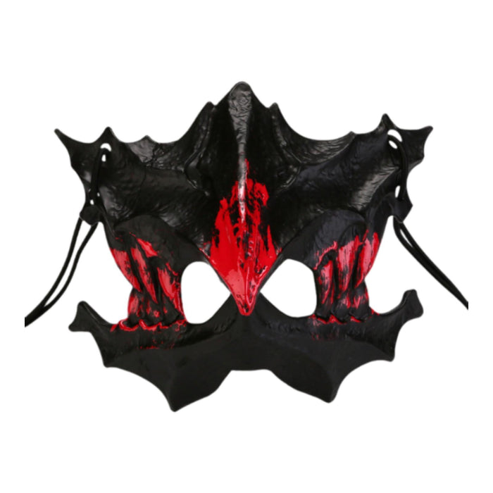 Halloween Mask Cosplay for Adults Horror Costume Mask for Game Prom Festival Black