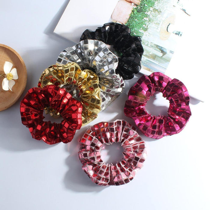 Women Hair Scrunchie Hair Ring Fashionable Headdress Hair Loop Hair Rope