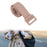 Women Trench Coat Belt Decor Overcoat Waist Belt for Jacket Dating Outerwear Khaki