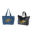 Women Tote Bag Trendy Portable Shoulder Bag for Beach Holidays Birthday Gift Blue