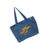 Women Tote Bag Trendy Portable Shoulder Bag for Beach Holidays Birthday Gift Blue