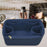 Purse Organizer Insert Shaper Felt Bag Organizer for Luggage Backpack Duffel 34cmx13cmx22cm