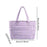 Women Tote Bag with Zipper Fashion Shoulder Bag for Shopping Dating Holidays