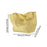 Canvas Tote Bag for Women Large Pouch Shopping Bag for Work Outdoor Shopping Yellow