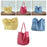 Canvas Tote Bag for Women Large Pouch Shopping Bag for Work Outdoor Shopping Yellow