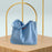 Canvas Tote Bag for Women Large Pouch Shopping Bag for Work Outdoor Shopping Blue