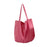 Canvas Tote Bag for Women Large Pouch Shopping Bag for Work Outdoor Shopping Pink