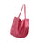 Canvas Tote Bag for Women Large Pouch Shopping Bag for Work Outdoor Shopping Pink