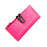 Womens Wallet Ladies Billfold Trendy Long Clutch for Commuting Dating Travel Rose